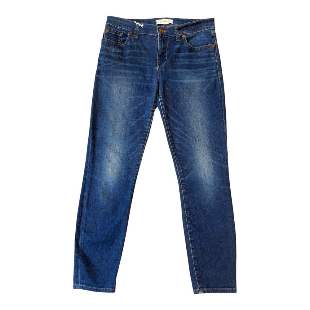 Madewell Classic Indigo Cropped Jeans
